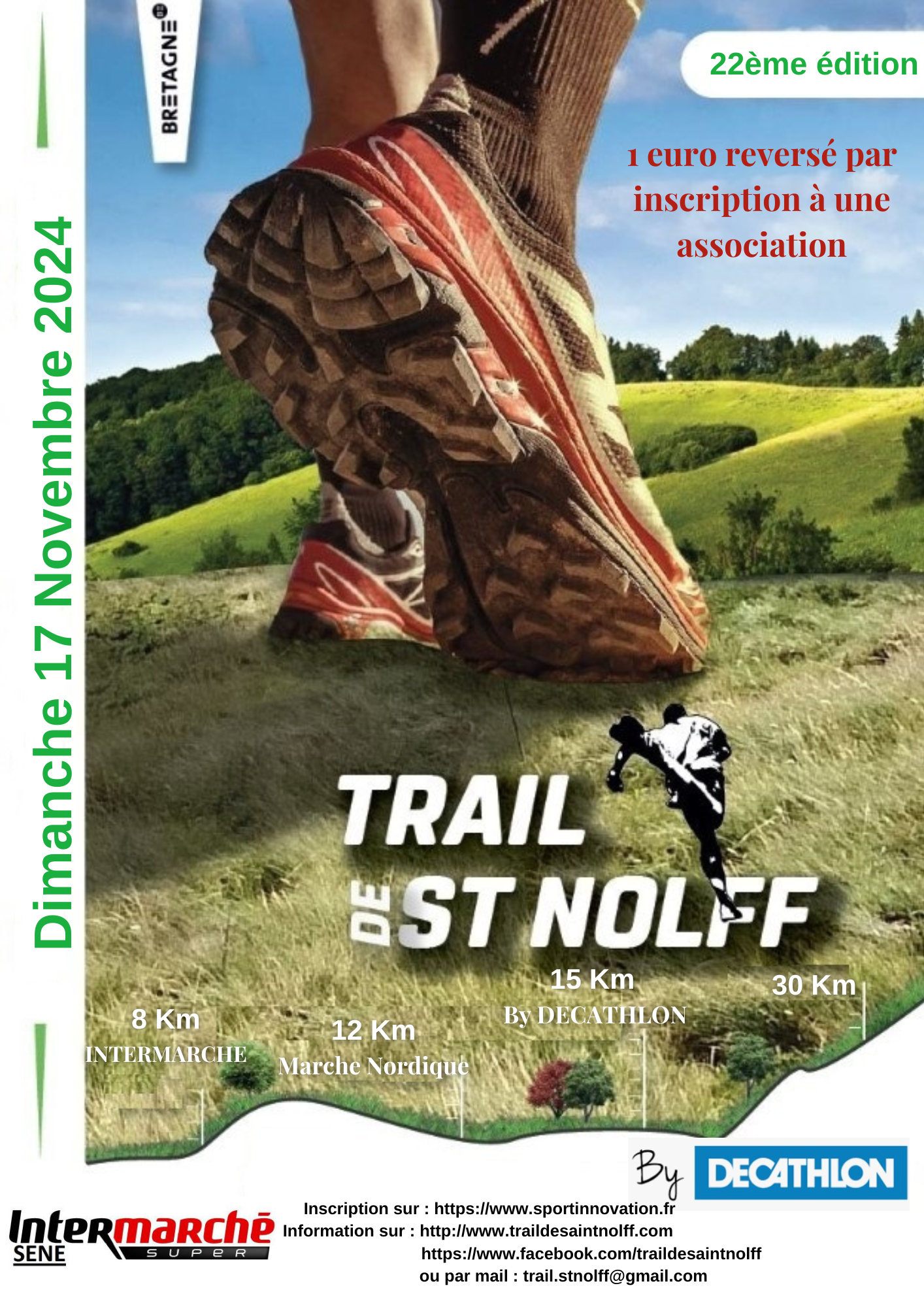 Lire la suite à propos de l’article Trail de St Nolff – 17 Novembre 2024